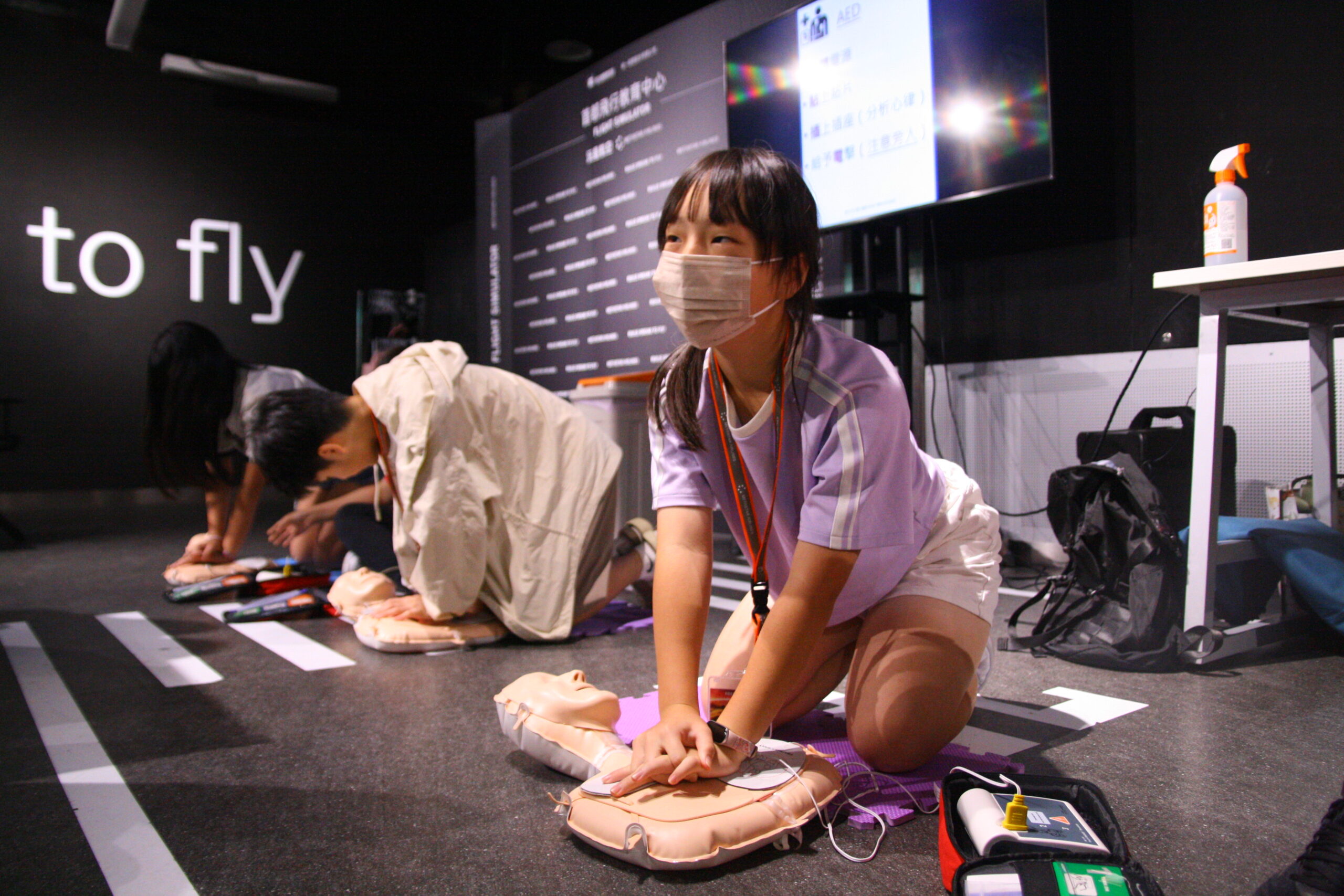 小小急救員 培養冷靜的判斷力(圖：沅星航空)