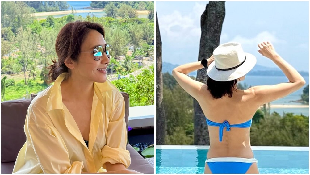 黎姿分享度假照。（圖片來源：IG gigilai_official）