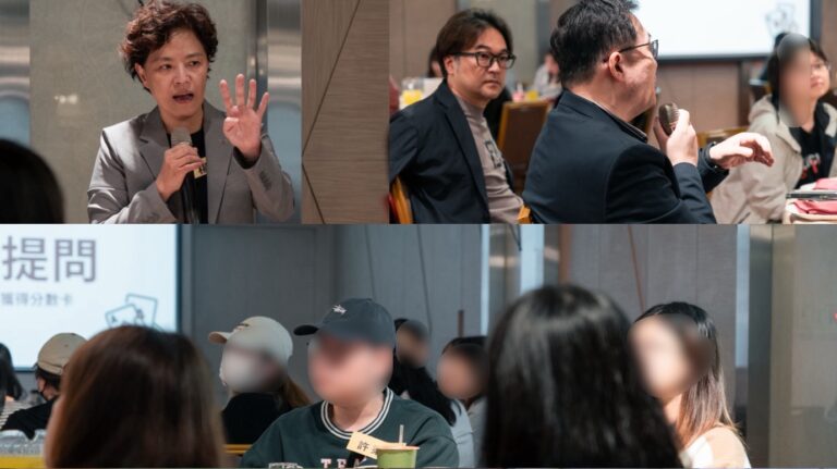 在招募說明後，設有提問與互動遊戲環節，參與者踴躍參與、氣氛熱絡，在輕鬆交流中加深對北榮制度與職涯機會的認識。（圖／影響力教育基金會）