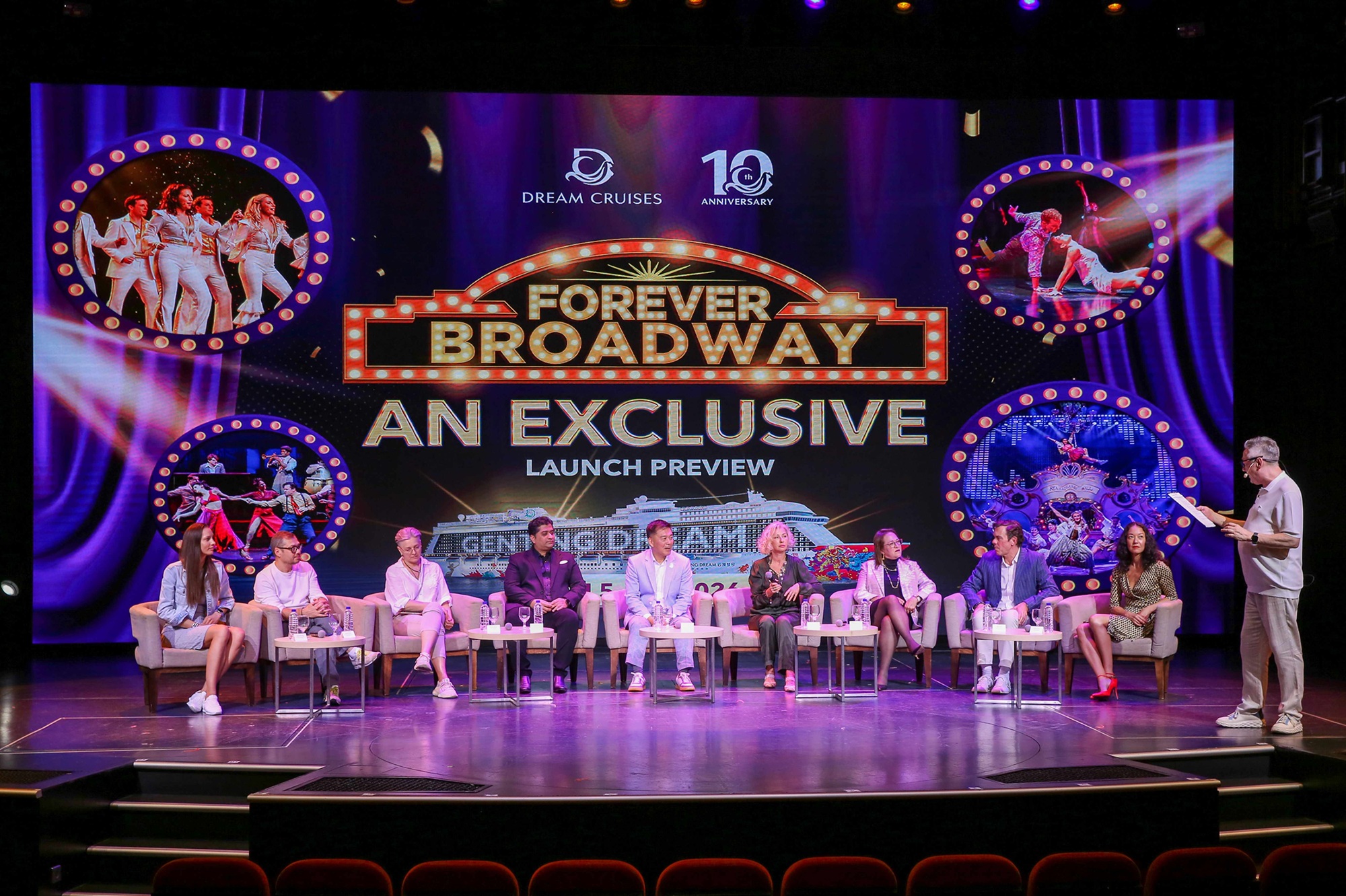 《Forever Broadway》是在娛樂部高級副總裁 Colin Kerr及副總裁 Sviatlana Burkun的團隊領導下開發完成(圖/星夢郵輪)