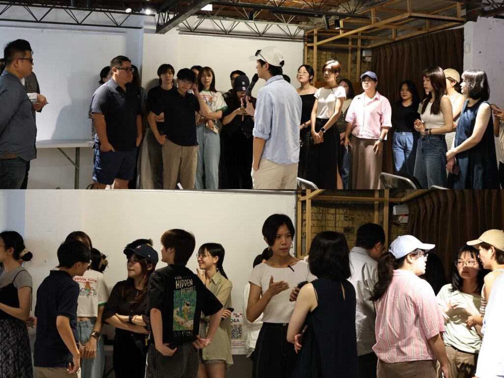活動一開始，國際職涯教練 Coach 喬便帶領現場學員進行互動破冰，讓大家主動與陌生人交流，親身體會建立人脈與拓展連結的重要性。（圖／影響力教育基金會）