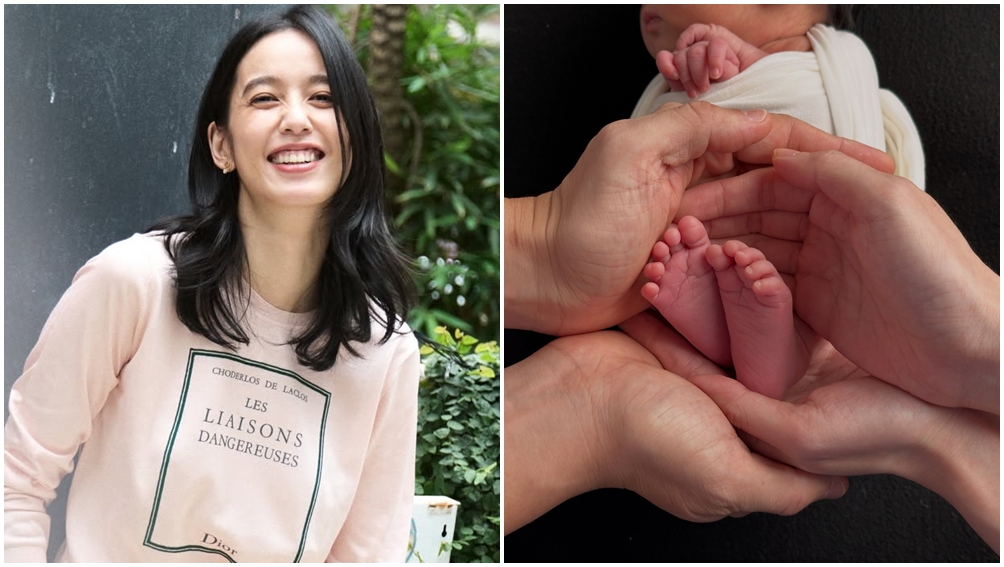 陳庭妮生下女兒。（圖片來源：FB 陳庭妮 Annie Chen Official）
