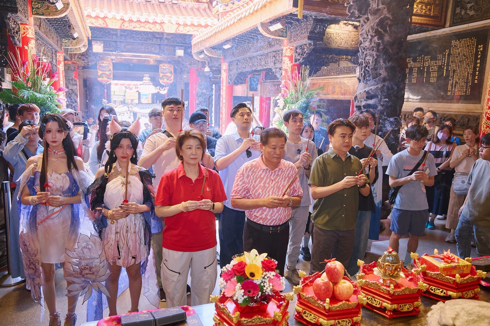 《永劫無間》永劫進香團全體為玩家與中華台北亞運代表隊祈福(圖/艾肯娛樂)