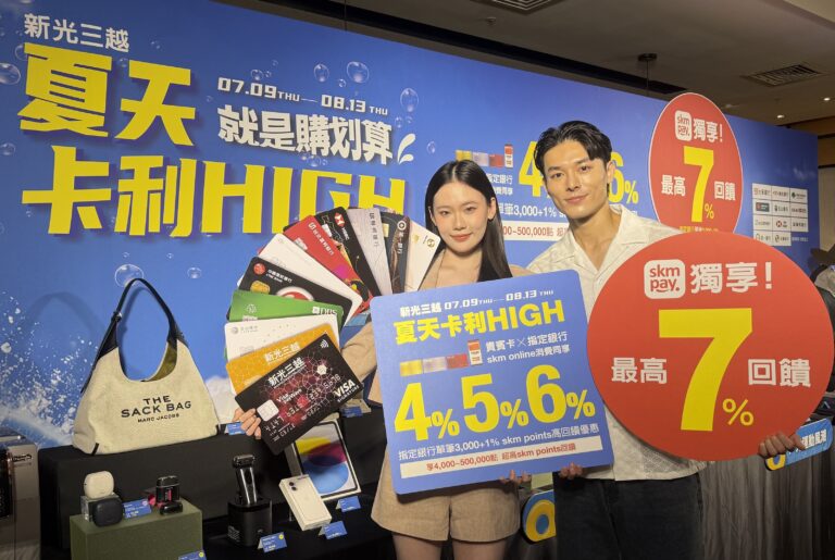 新光三越《夏天卡利HIGH 就是購划算》7/9起全台登場（圖／新光三越）