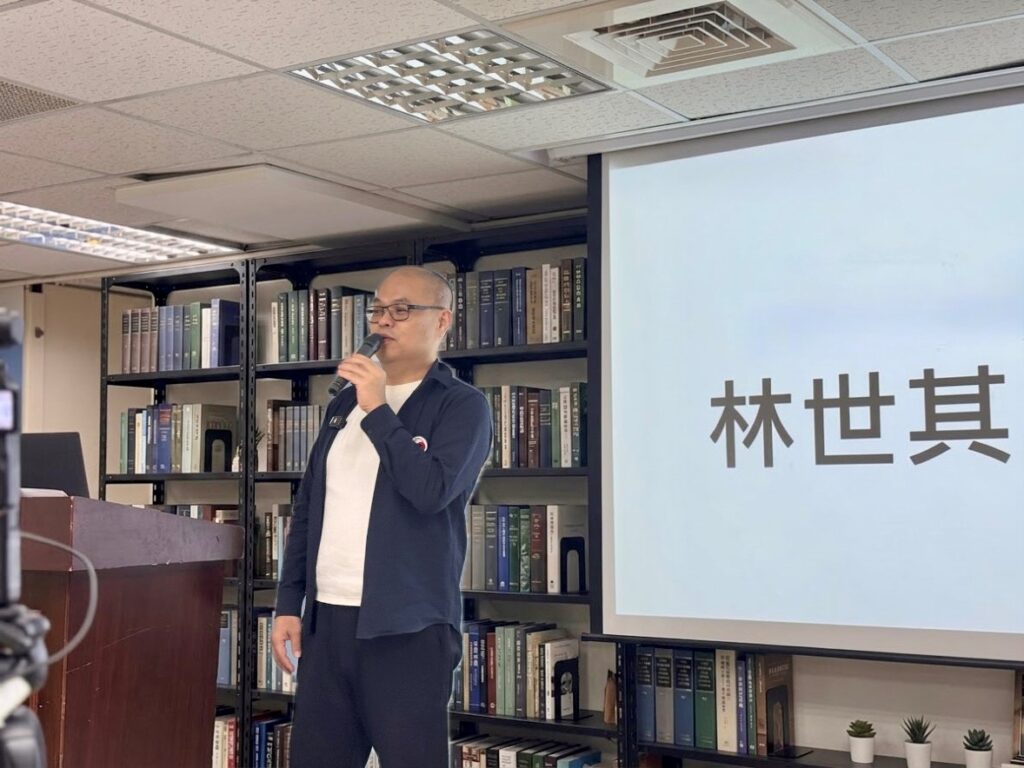 海博教育文化協會創辦人林世其表示，邏輯思考不是短時間增加知識量就能完成，而是需要透過持續練習逐漸形成習慣。（圖／影響力教育基金會提供）