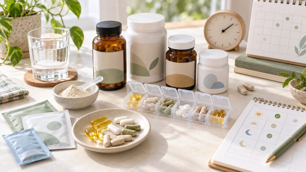保健食品怎麼吃才不會白吃？這篇把選購到停吃的完整流程拆成八個步驟。