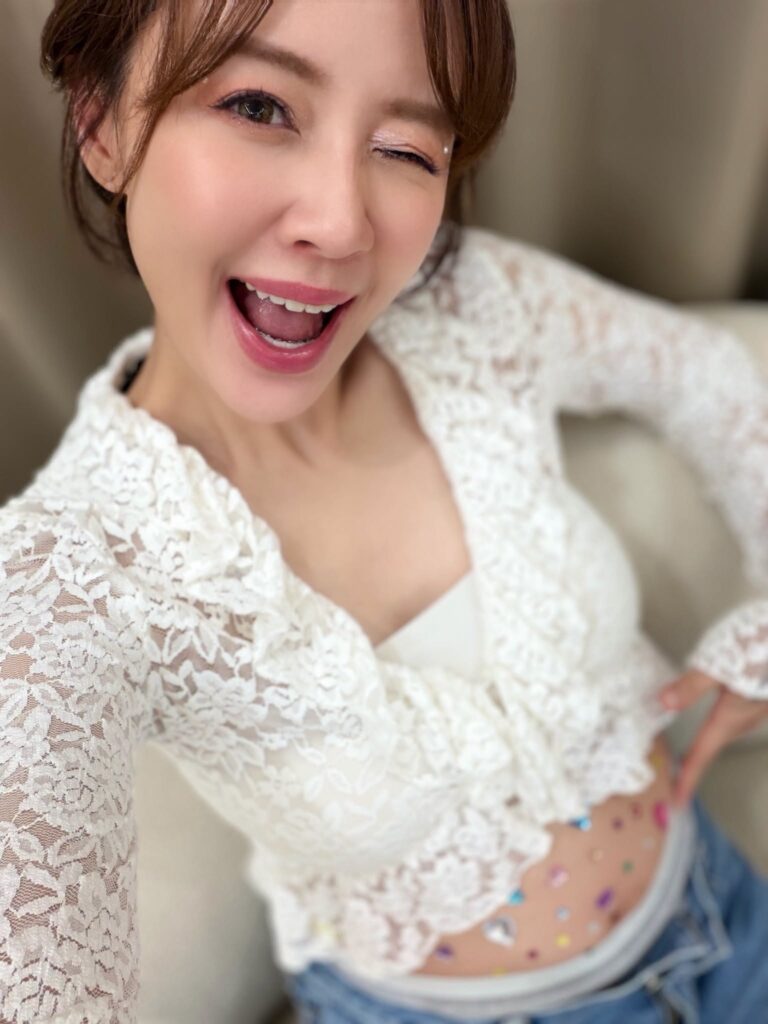 賴薇如先前做試管嬰兒失敗,未料如今竟自然懷孕。(圖片來源:FB 賴薇如 Doris)