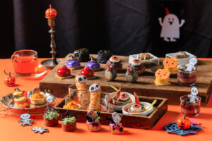 JR東日本大飯店台北即日起至11月15日推出「萬聖節雙人下午茶」(圖/ JR東日本大飯店台北)